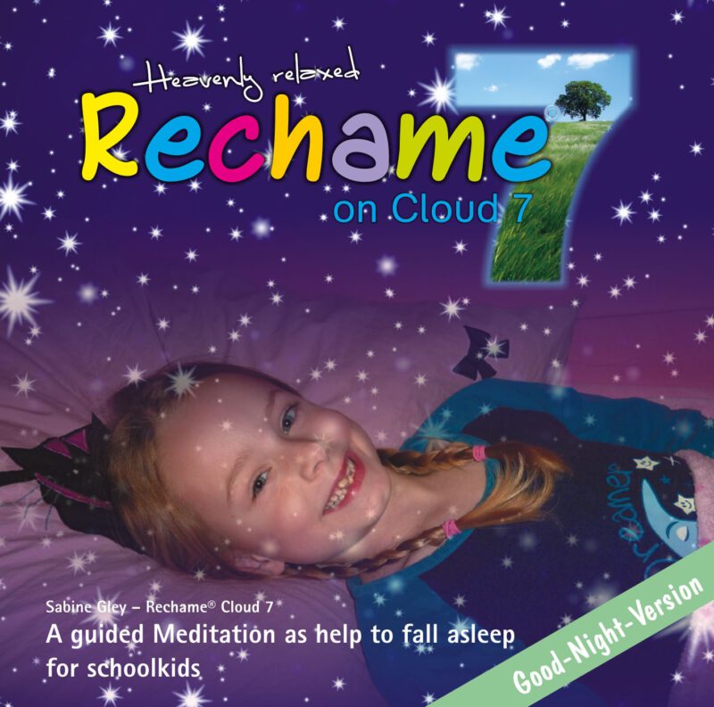 <b>Rechame® Cloud 7 </b><br>guided meditation for kids <br>from 5 years of age<br>MP3 Download – english Version